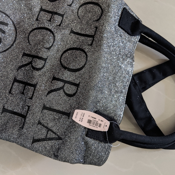 SOLD! Victoria's Secret Glitter Weekender Bag - Picture 2 of 3